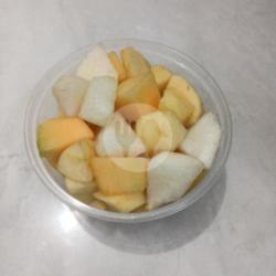 Buah Potong Mix 400 Ml ( Apel,pir,melon )