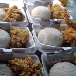 Freid Chicken Nasi