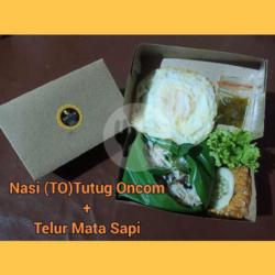 Paket Nasi Tutug Oncom   Telur Mata Sapi