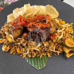 Nasi Goreng Iga Geprek