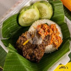 Paket Tambah Telor Ayam Goreng Bumbu Ireng