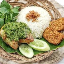 Bebek Goreng Sanbal Rawit Ijo