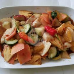 Rujak Petis Madura (rujak Dulit)