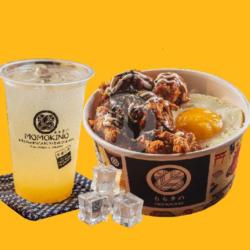 Karamiso Karaage Donburi   Yuzu Drink Deal