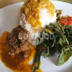 Nasi Ramas Ayam Rendang