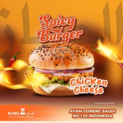 Spicy Chicken Cheese Burger
