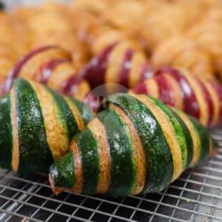 Butter Croissant Creamy Pandan