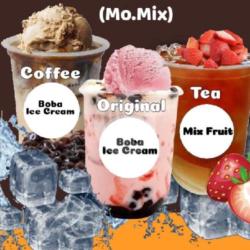 Mo Mix Ice Cream Boba Mochacino Coffee Latte