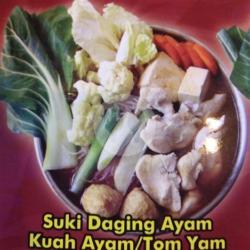 Suki Daging Ayam Kuah Tomyam