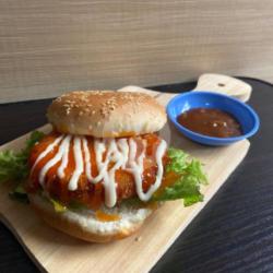 Chicken Burger Premium Black Paper