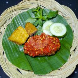 Ayam Gebuk Sambal Geledek Tanpa Nasi