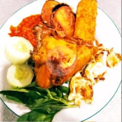 Peket Ayam Lalapan   Nasi