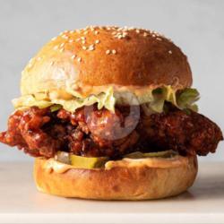 Spicy Crispy Chicken Burger