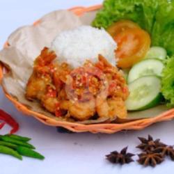 Nasi Udang Crispy Geprek Afk