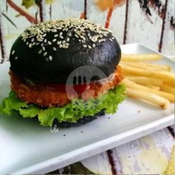 Burger Black Krispy