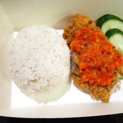 Paket Geprek Sayap/paha Bawah