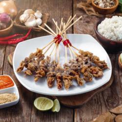 Sate Kulit Goreng