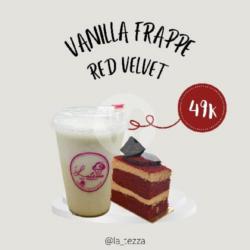 Vanilla Frappe   Red Velvet