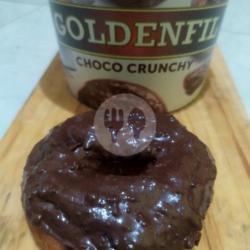 Donat Kentang Toping Coklat Cranch