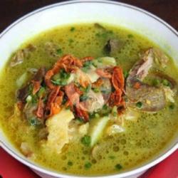 Empal Gentong Campur   Nasi