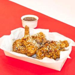 4 Pcs Barbeque Chicken Wings