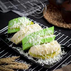 Roti Kukus Pandan Susu Keju