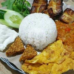 Penyetan Telur Ceplok/dadar Tanpa Nasi