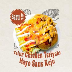 Chicken Teriyaki Telur Saus Keju Mayo