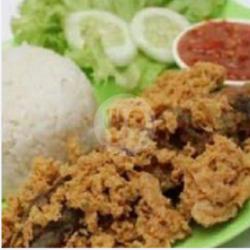 Nasi Sambel Lele Crispy Tahu Susu