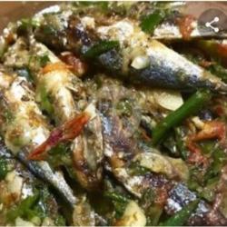 Tumis Ikan Cue ,cabe Ijo