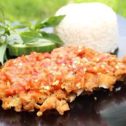 Ayam Fillet Geprek Sambal Merah