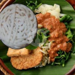 Nasi Pecel Tahu Tempe Crispy