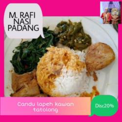 Nasi Perkedel Padang