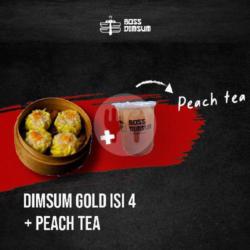 Dimsum Gold   Peach Tea