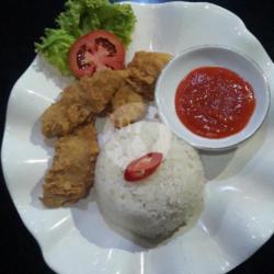 Nasi Ikan Crispy