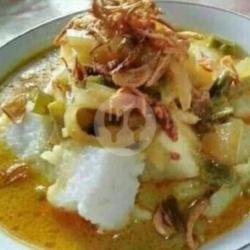 Paket Lontong Sayur Plus Teh Es Manis