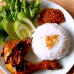 Ayam Bakar Jimbaran   Nasi