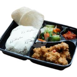 Nasi Ayam Telur Asin    Tumis Aneka Sayur