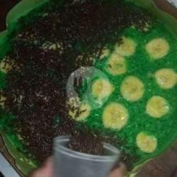 Pandan Pisang Coklat