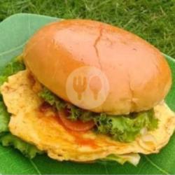 Burger Telur Dadar