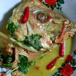 Gulai Kepala Ikan Kakap   Tahu/perkedel (note)