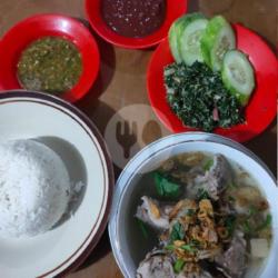 Sop Isi Komplit(nasi Sop Sayur Sambel / Getah