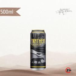 (21 ) Panther Black Beer Can 500ml