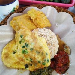 Nasi Cikur Telur Dadar