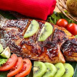 Ikan Kakap Bakar Nasi