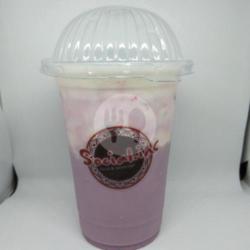 Taro Shake With Cheese Toping