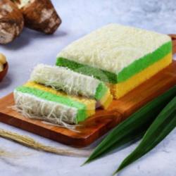 Lapis Talas Pandan Keju