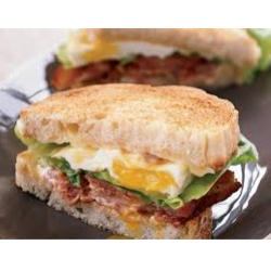 Egg Smoke Beef Sandwich