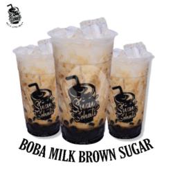 Boba Milk Brown Sugar (besar)