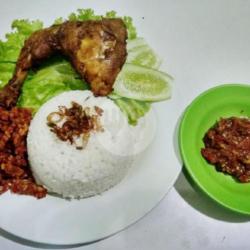 Nasi Rames Ayam Bumbu